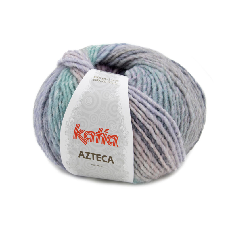 Katia Azteca 78 Pastel-lila-groen