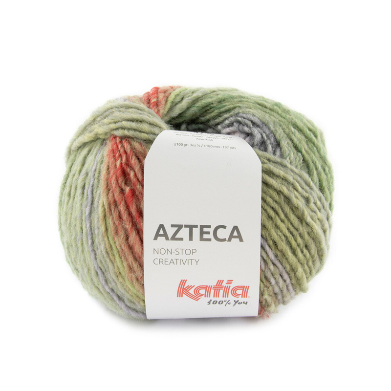 Katia Azteca 81 Lichtgroen-lichtpaars