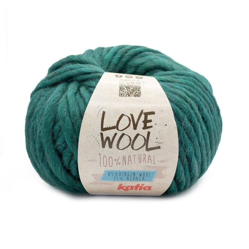 Katia Love Wool 133 Smaragdgroen