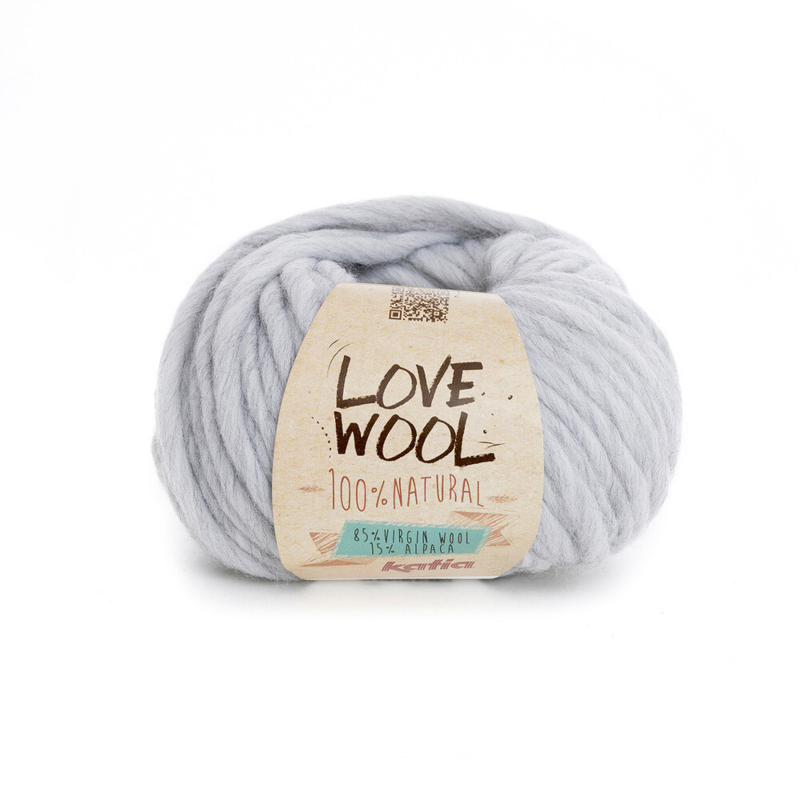 Katia Love Wool 105 Lichtparelgrijs