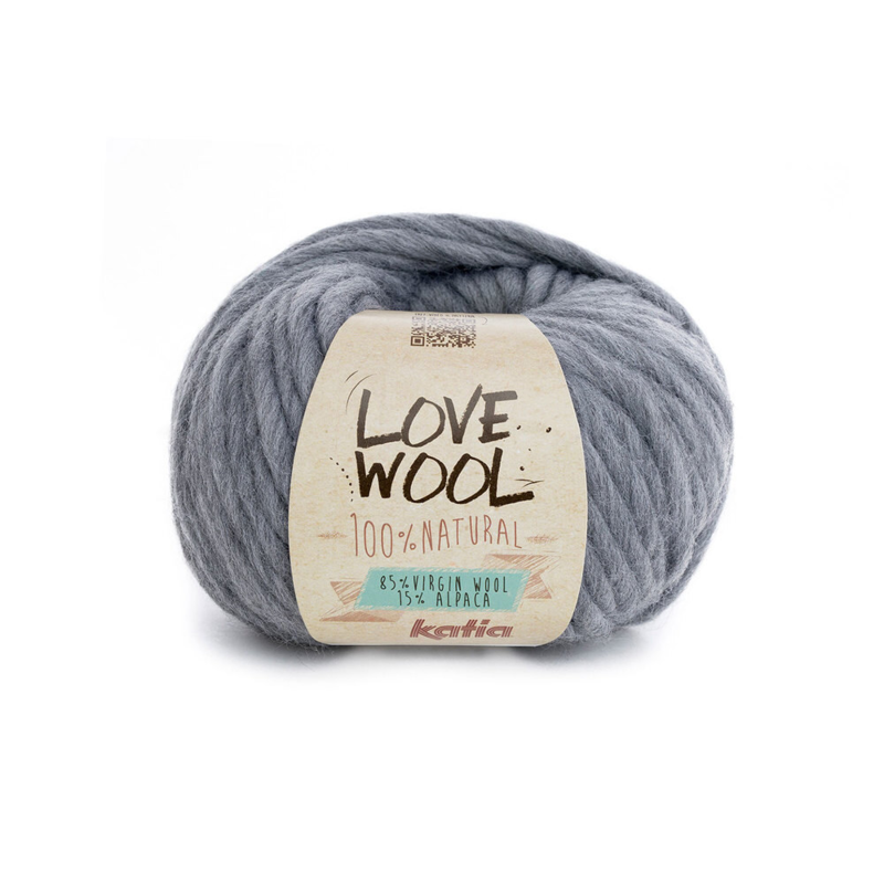 Katia Love Wool 106 Lichtgrijs