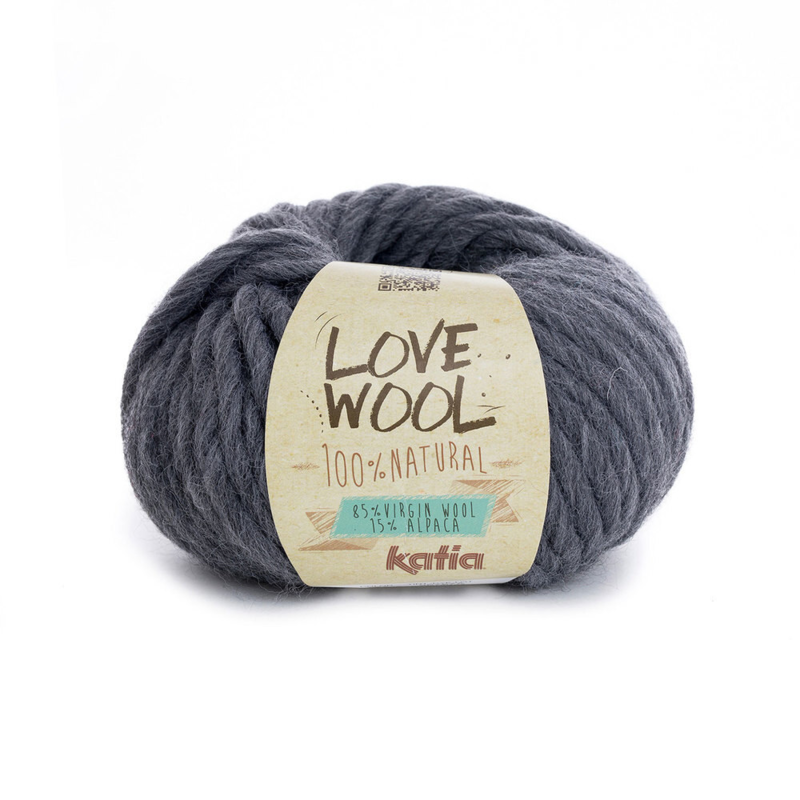 Katia Love Wool 107 Grijs