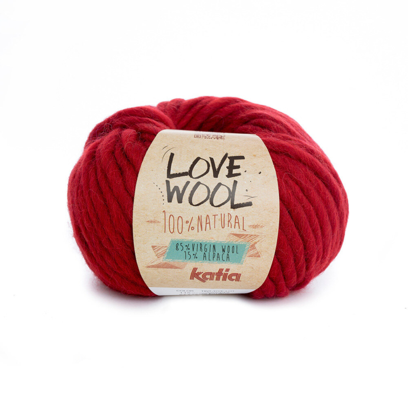 Katia Love Wool 115 Rood