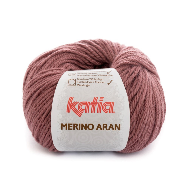 Katia Merino Aran 084 Zeer donkerroze