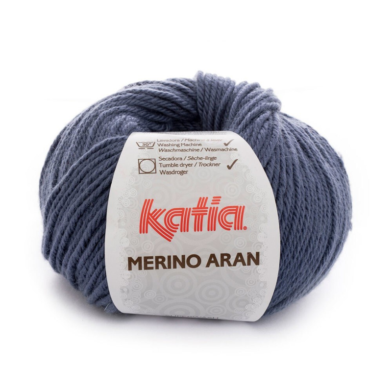 Katia Merino Aran 058 Middelblauw