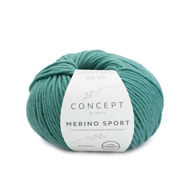 Katia Concept Merino Sport 069 Malachiet