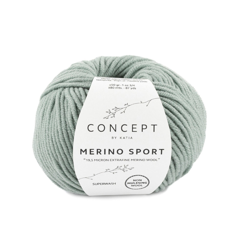 Katia Concept Merino Sport 059 Resedagroen