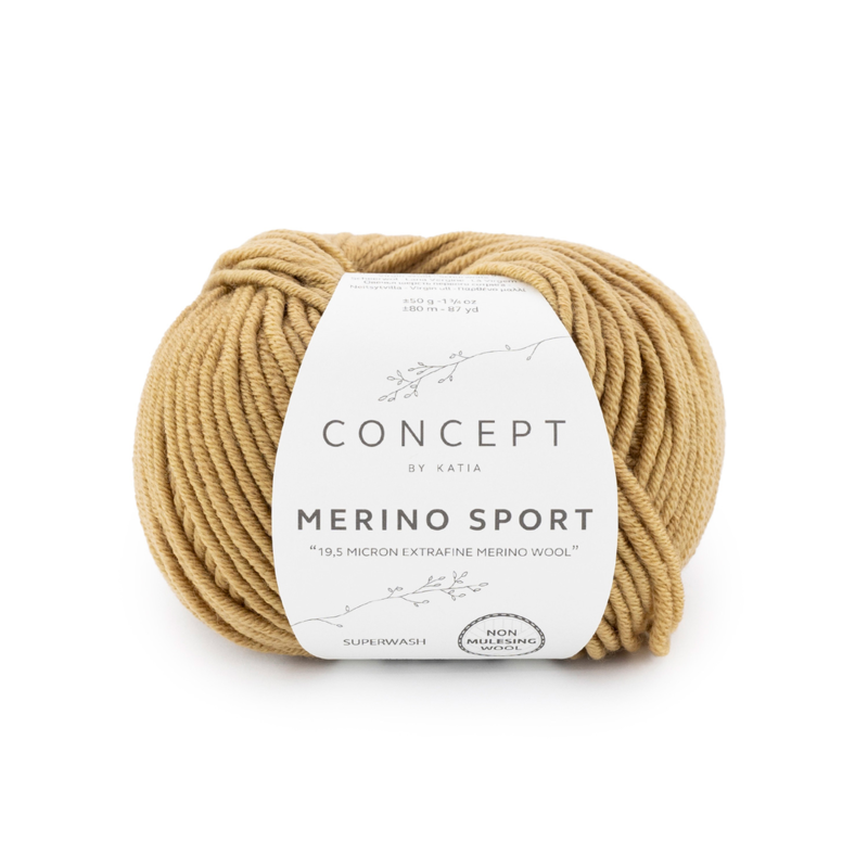 Katia Concept Merino Sport 074 Kameel
