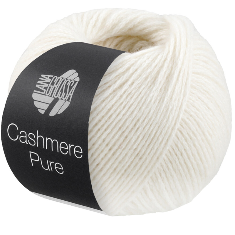 Lana Grossa Cashmere Pure 09 Wit