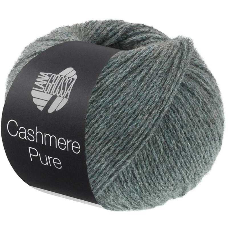 Lana Grossa Cashmere Pure 34 Grijsblauw