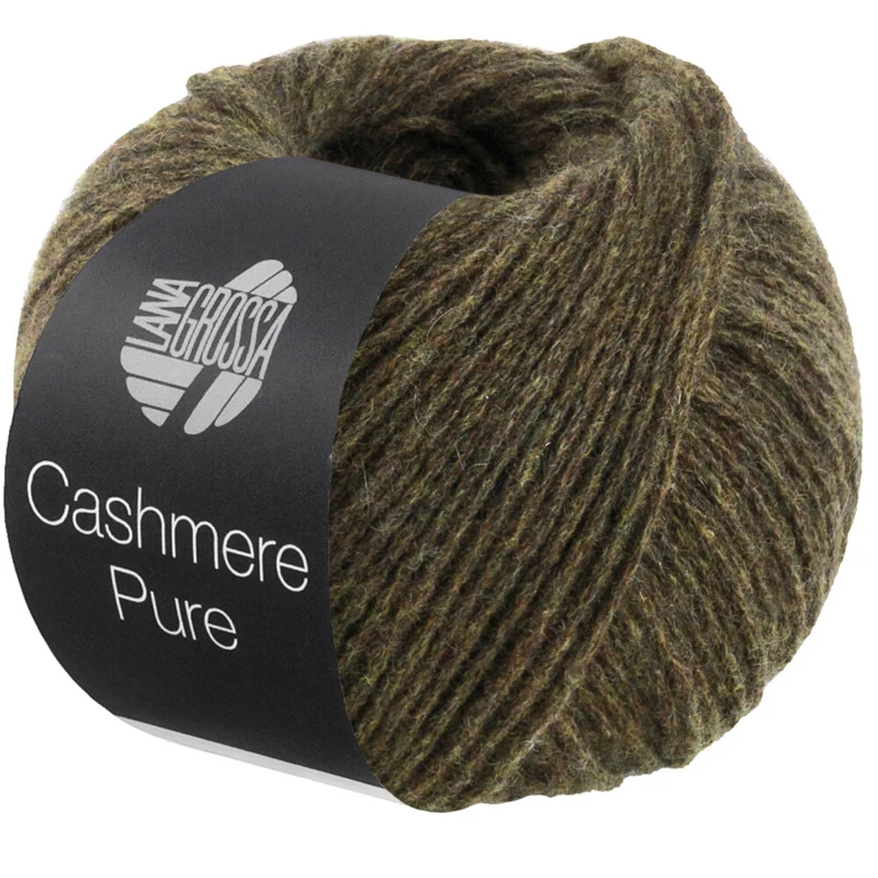Lana Grossa Cashmere Pure 32 Donker olijf