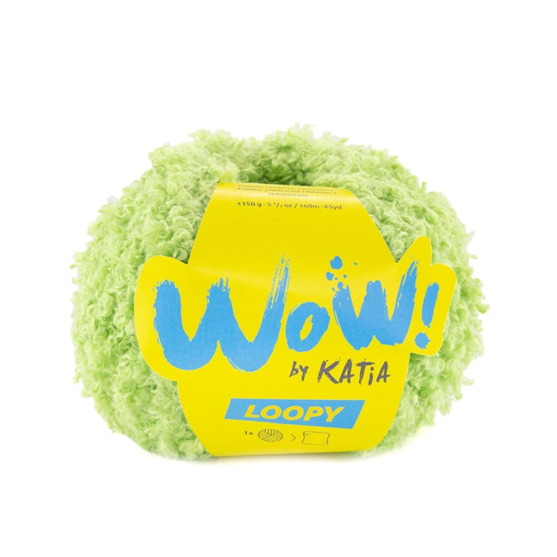 Katia Wow Loopy 156 Limegroen