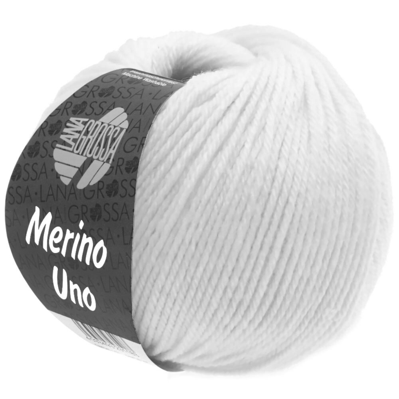 Lana Grossa Merino Uno 01 Wit