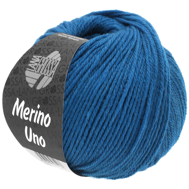 Lana Grossa Merino Uno 24 Gentiaanblauw