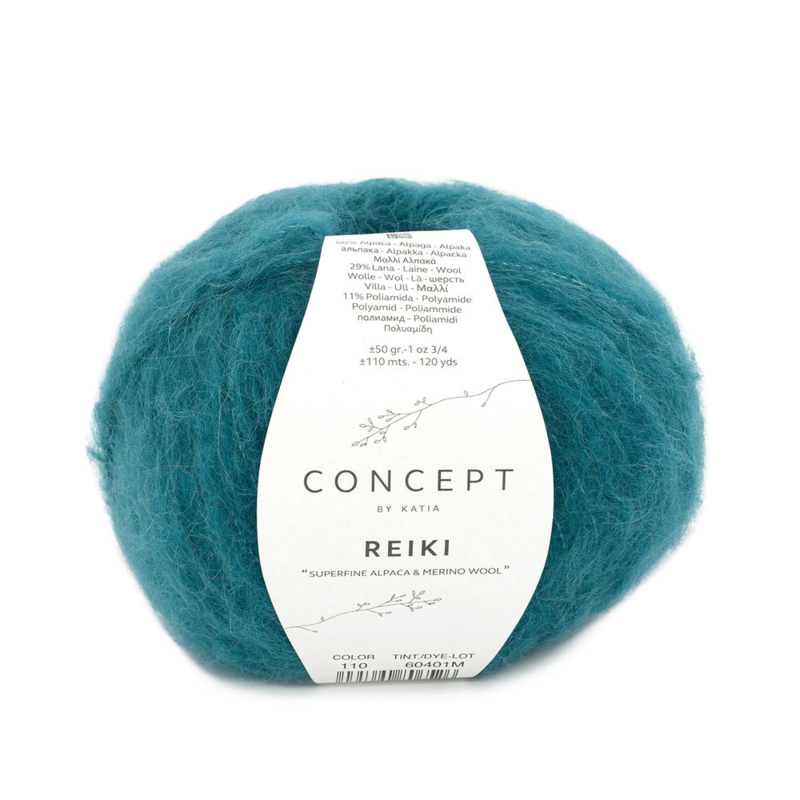 Katia Concept Reiki 110 Blauwgroen