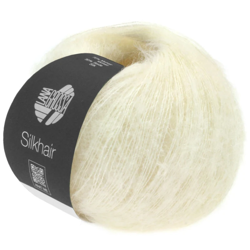 Lana Grossa Silkhair 117 Wit