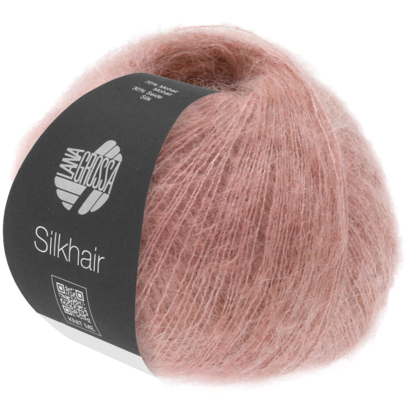 Lana Grossa Silkhair 074 Rozenhout