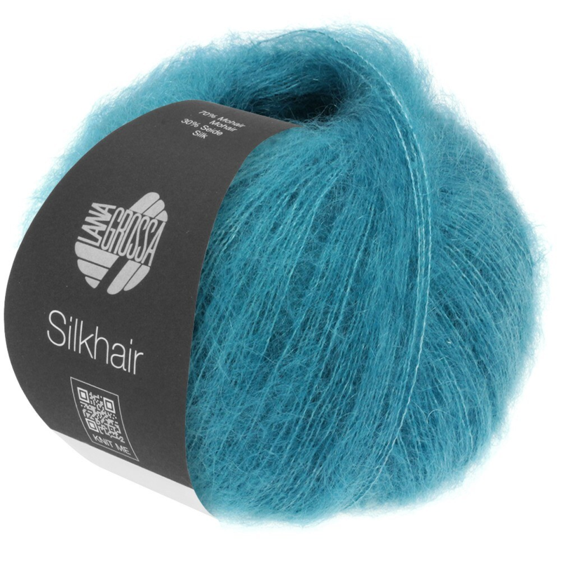 Lana Grossa Silkhair 203 Azurblauw