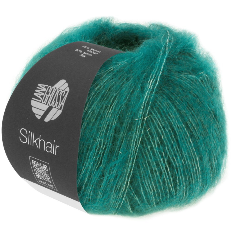 Lana Grossa Silkhair 187 Blauwgroen