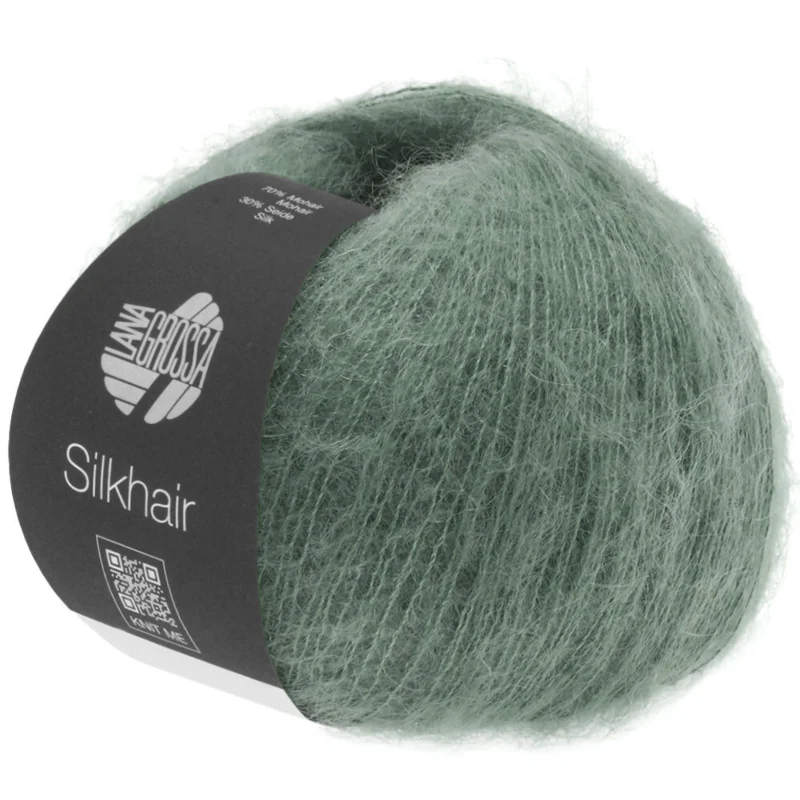 Lana Grossa Silkhair 127 Mosgroen