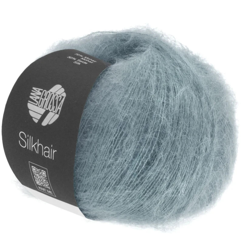 Lana Grossa Silkhair 094 Grafietgrijs