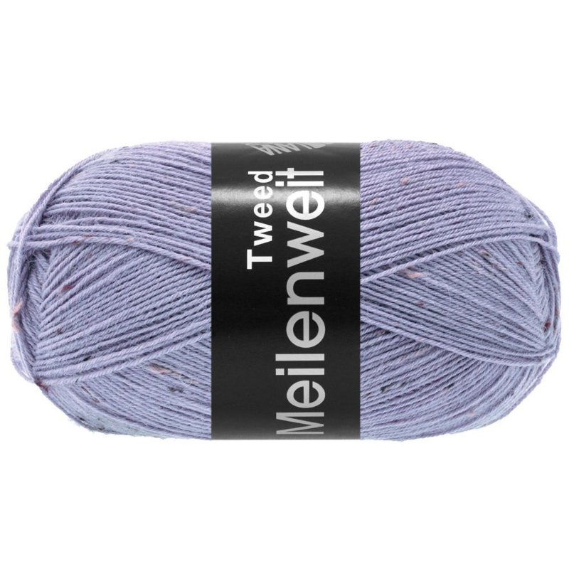 Lana Grossa Meilenweit 100 Tweed 180 Blauwpaars