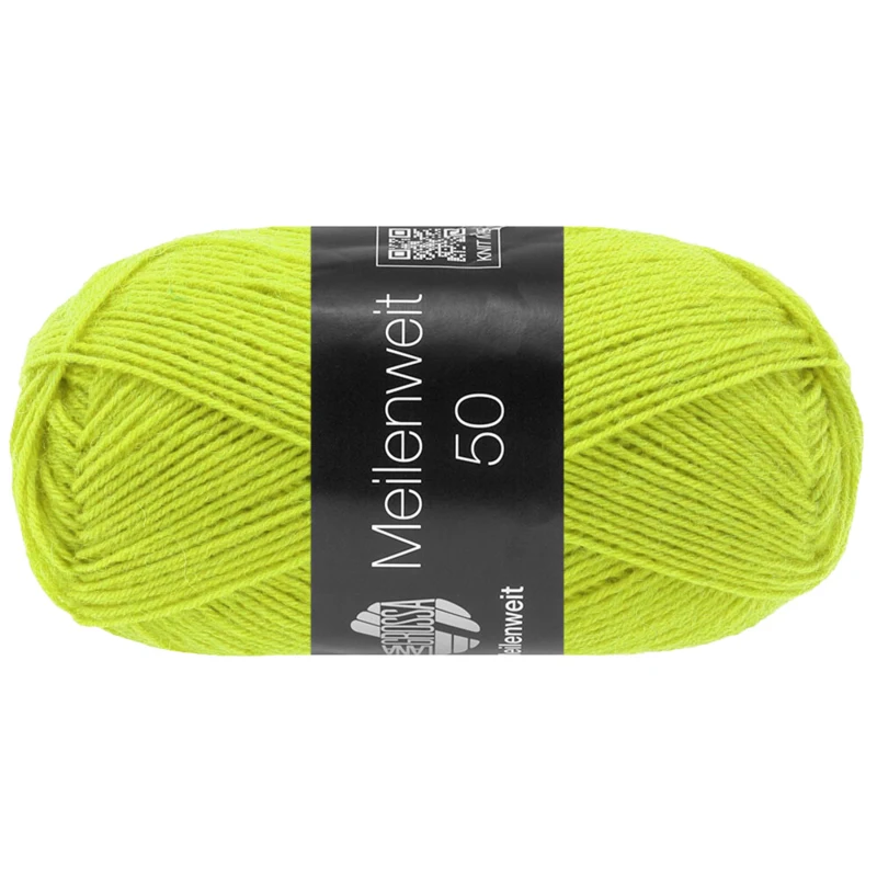 Lana Grossa Meilenweit 50 1425 Limoengroen
