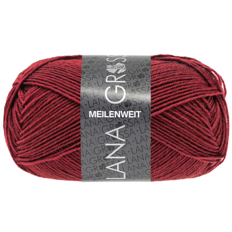 Lana Grossa Meilenweit 50 1419 Indiaas rood