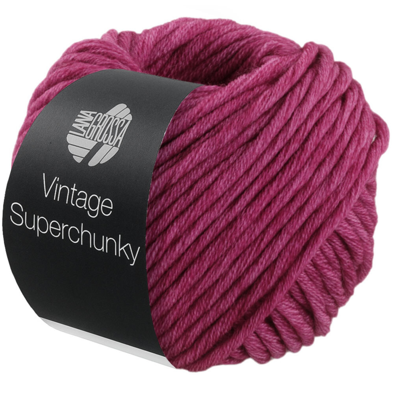 Lana Grossa Vintage Superchunky 501 Wijnrood