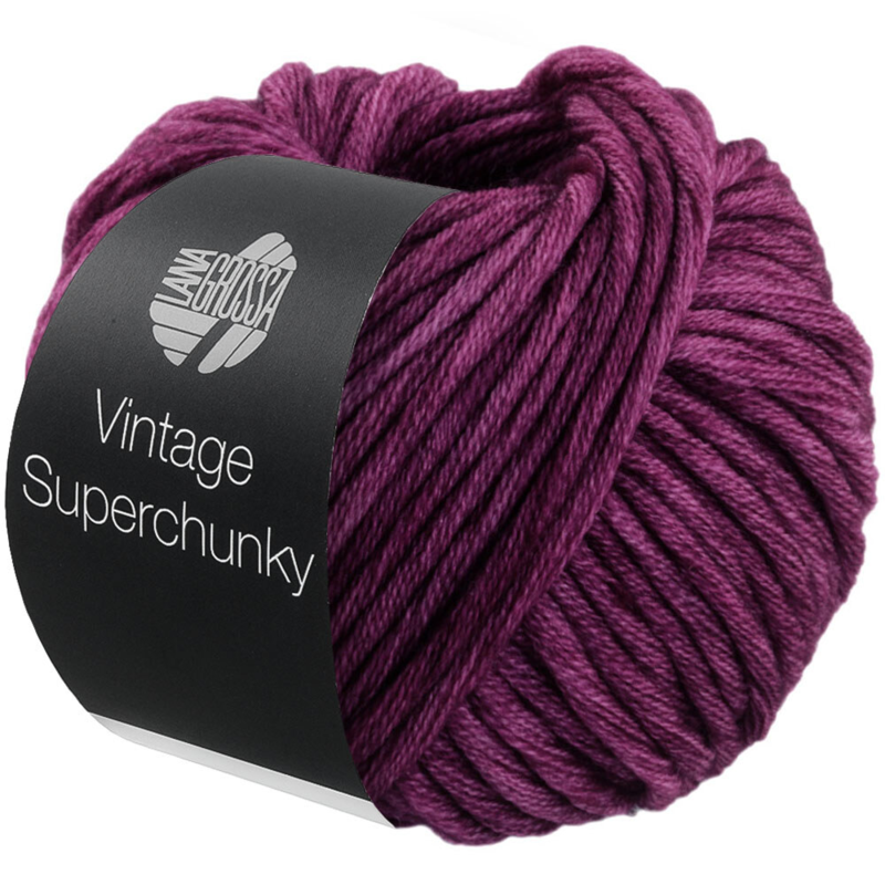 Lana Grossa Vintage Superchunky 502 Bordeaux