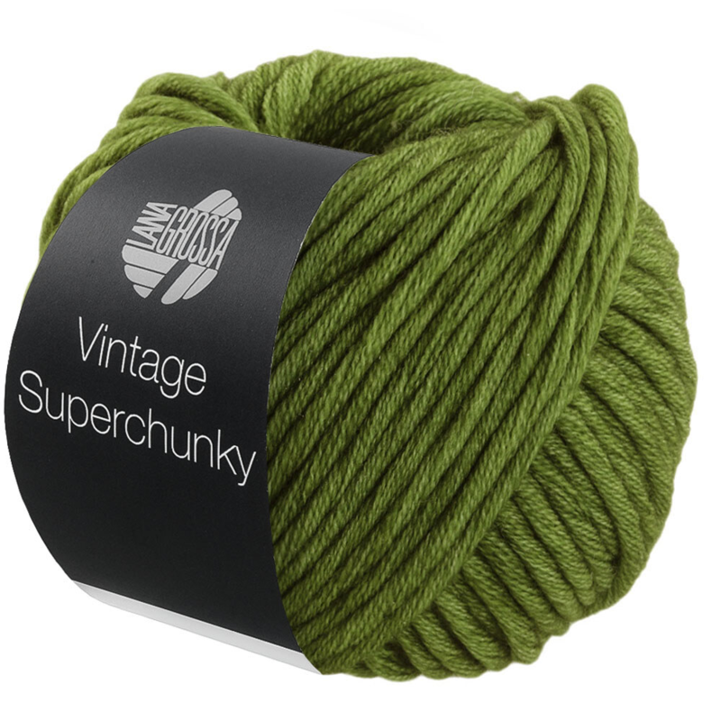 Lana Grossa Vintage Superchunky 507 Appelgroen