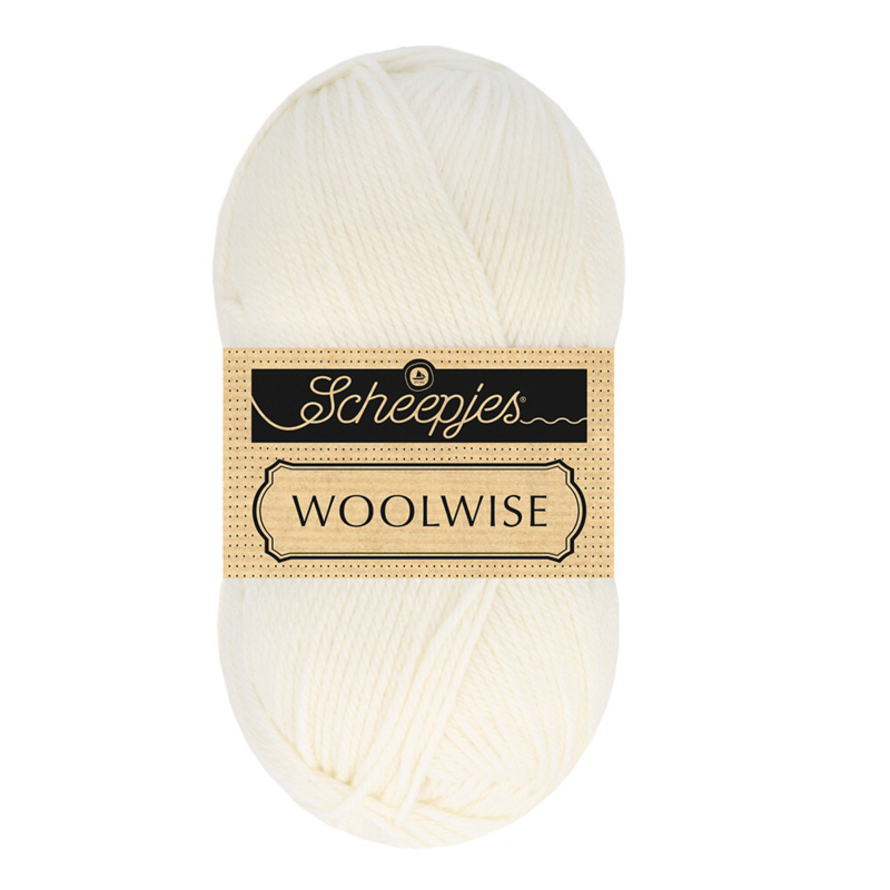 Scheepjes Woolwise 701 Zuiver wit