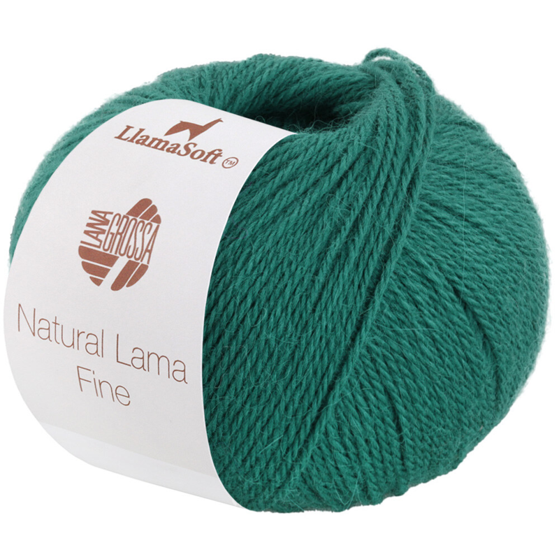 Lana Grossa Natural Lama Fine 107 Turkooisblauw