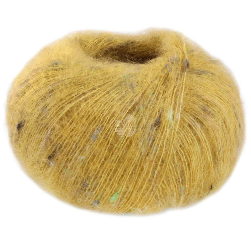 Lana Grossa Natural Superkid Tweed 625 Geel