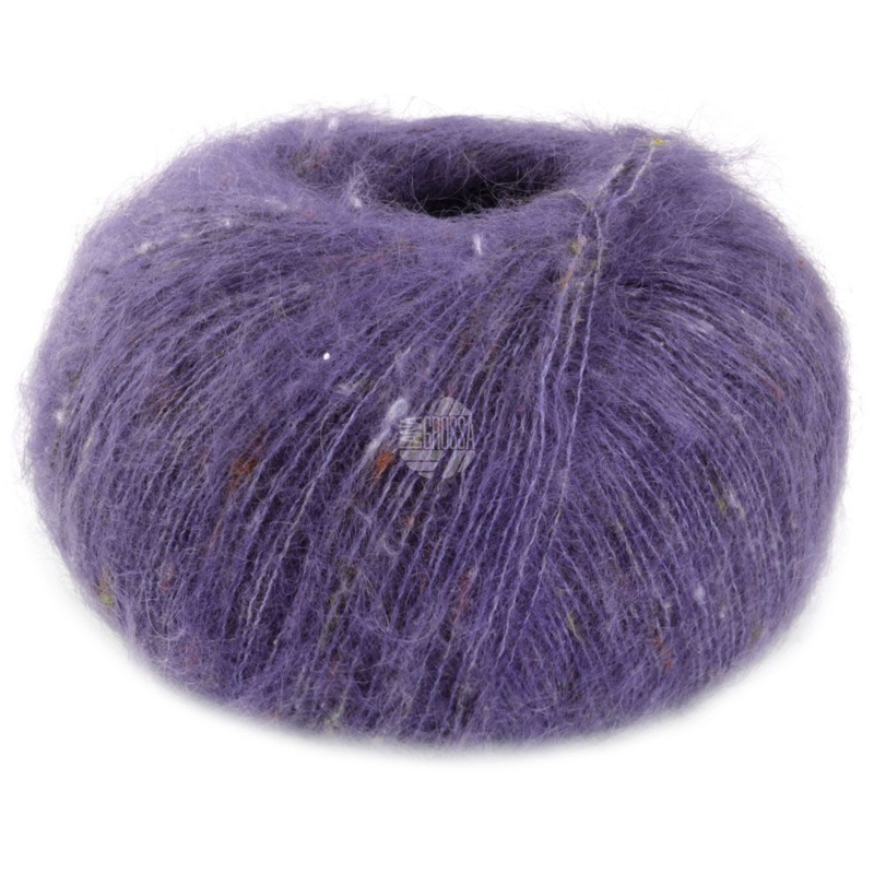 Lana Grossa Natural Superkid Tweed 630 Paars