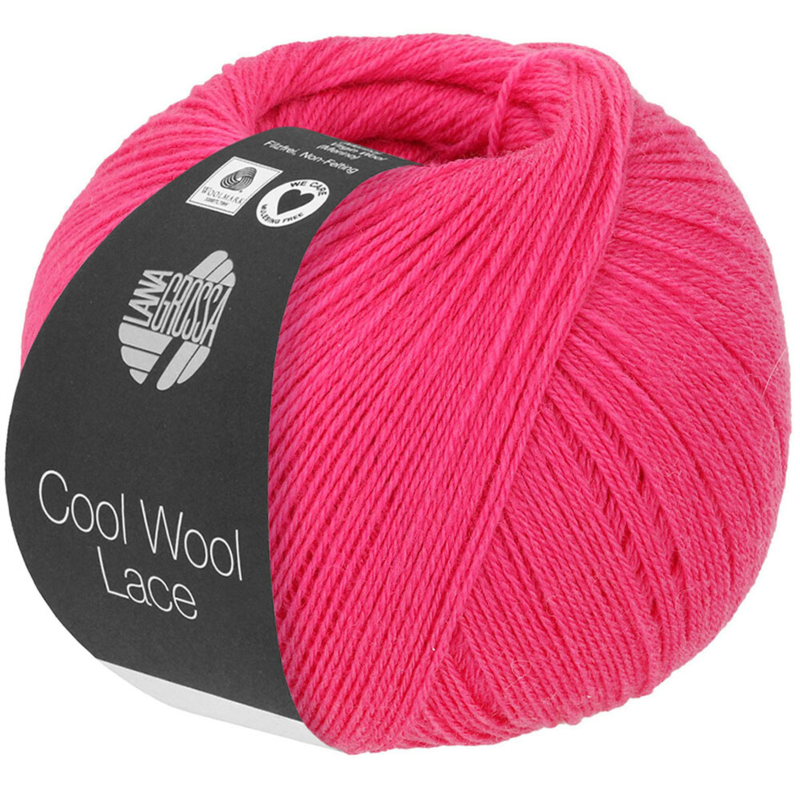 Lana Grossa Cool Wool Lace 46 Roze