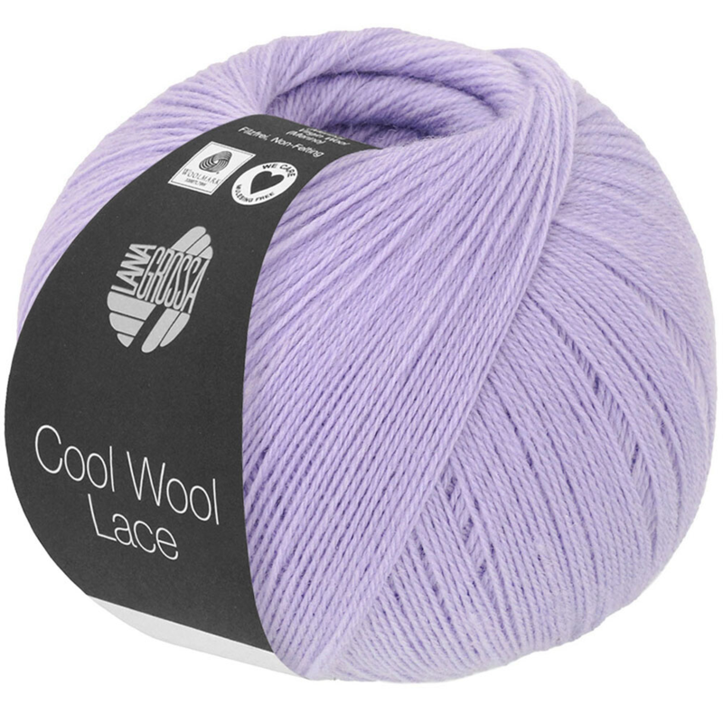 Lana Grossa Cool Wool Lace 47 Paars