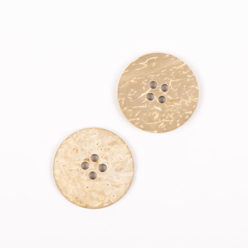 DROPS Gebleekte Kokosnoot, Knop, 25 mm (Nr. 804)