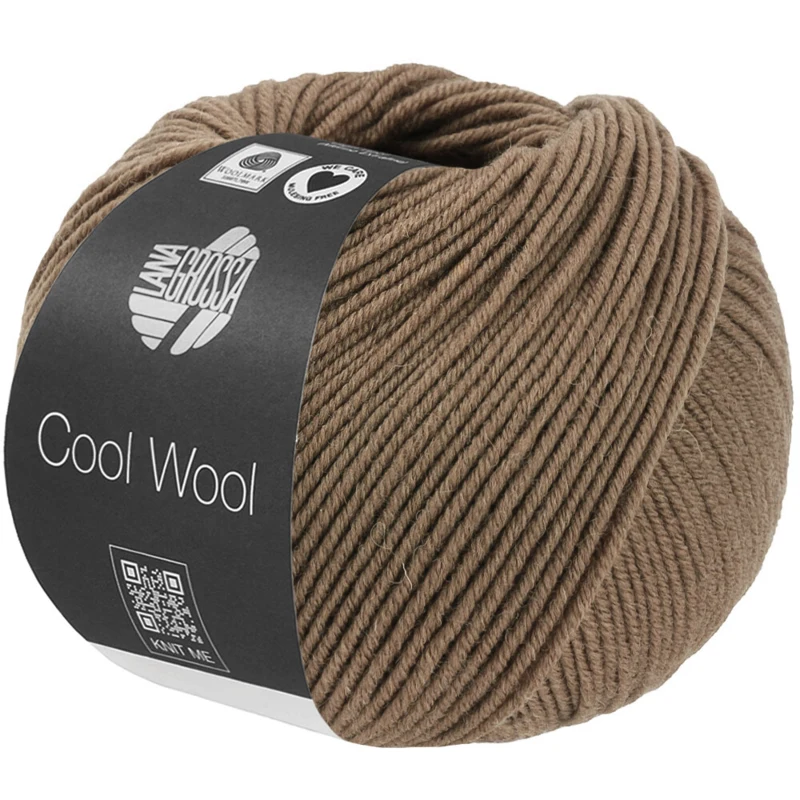 Lana Grossa Cool Wool Mélange 1508 Taupe gemêleerd