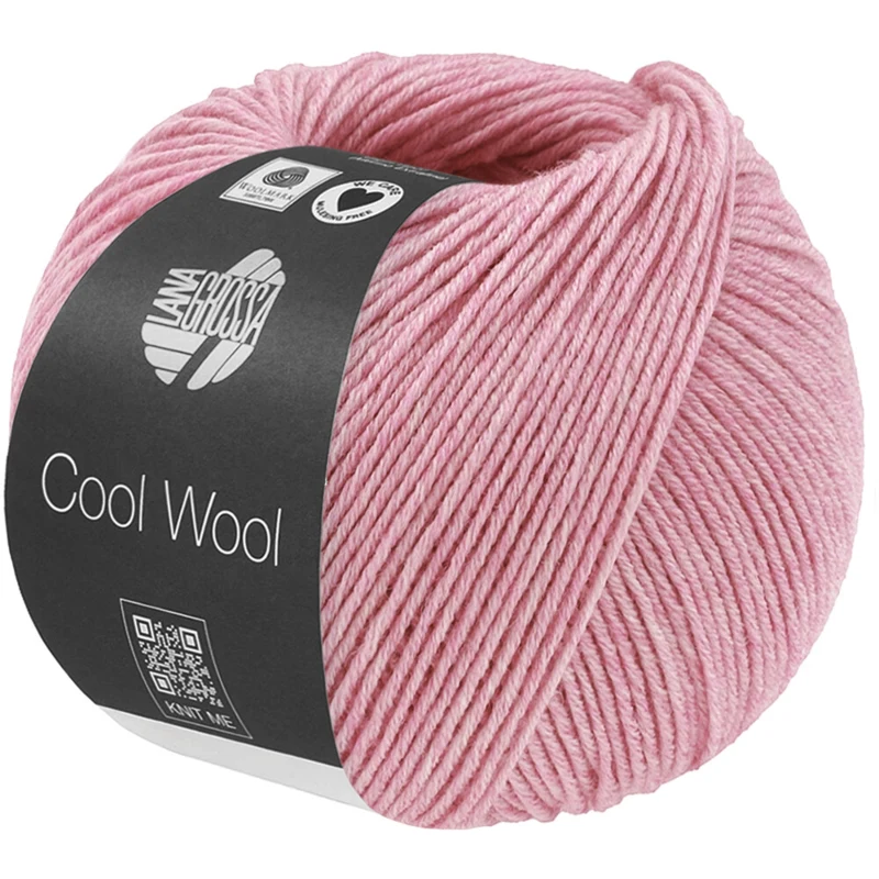 Lana Grossa Cool Wool Mélange 1497 Roze gemêleerd