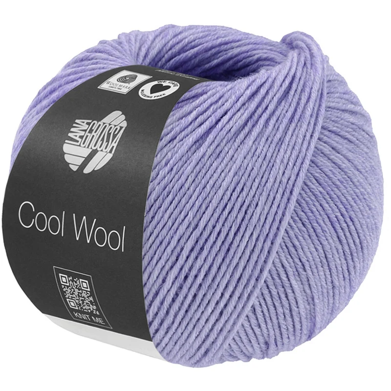 Lana Grossa Cool Wool Mélange 1498 Lila gemêleerd