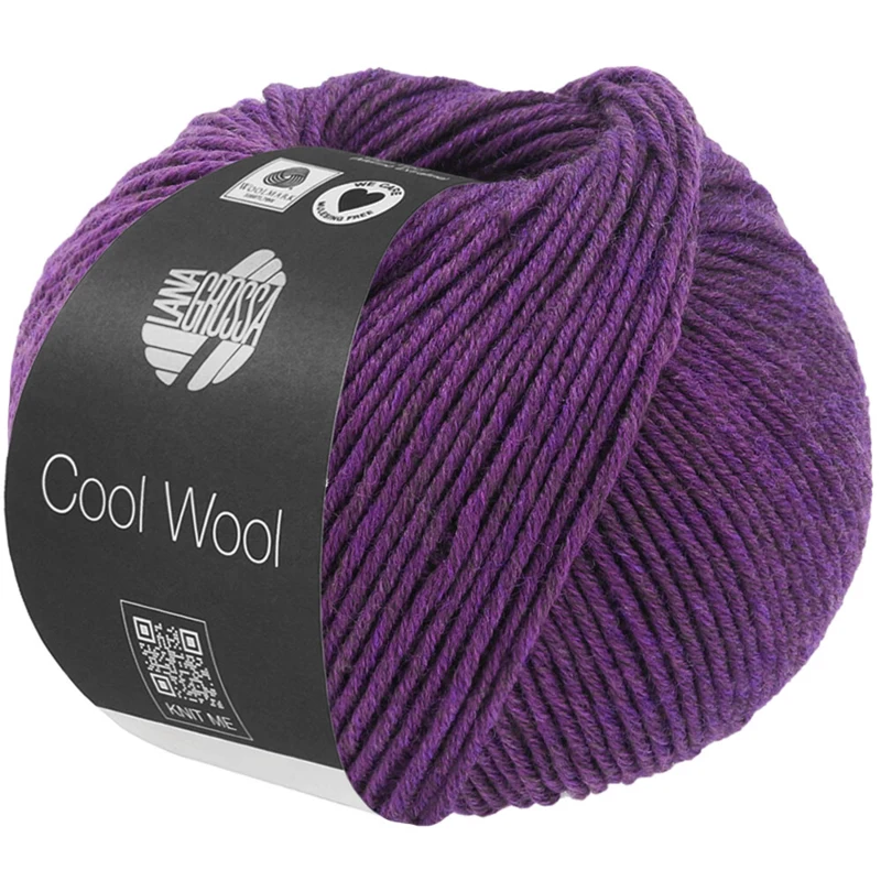 Lana Grossa Cool Wool Mélange 1499 Violet gemêleerd