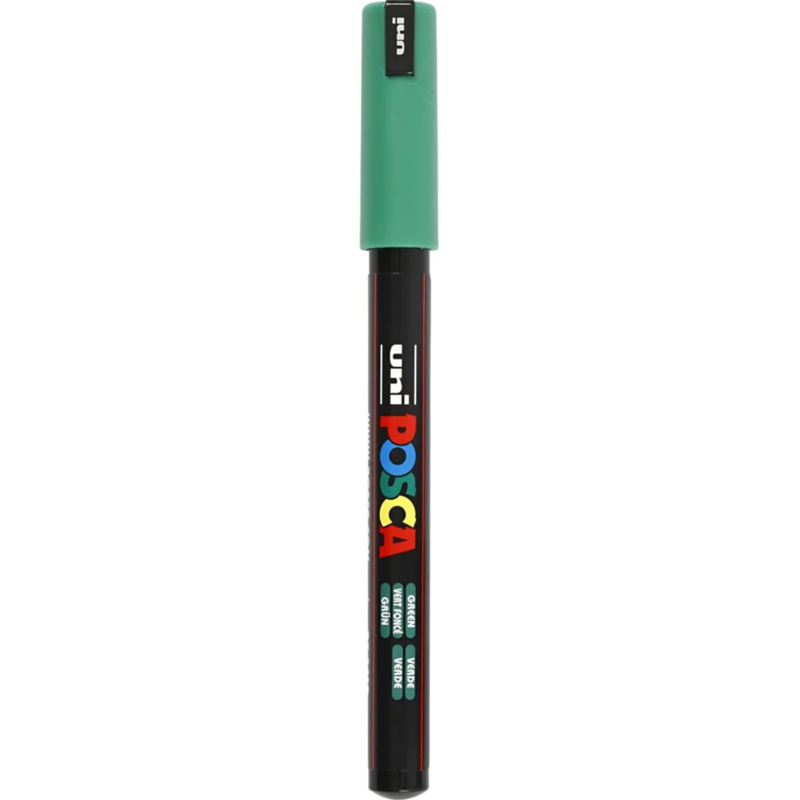 Posca Marker, 0.7 mm, 1 st. Groen