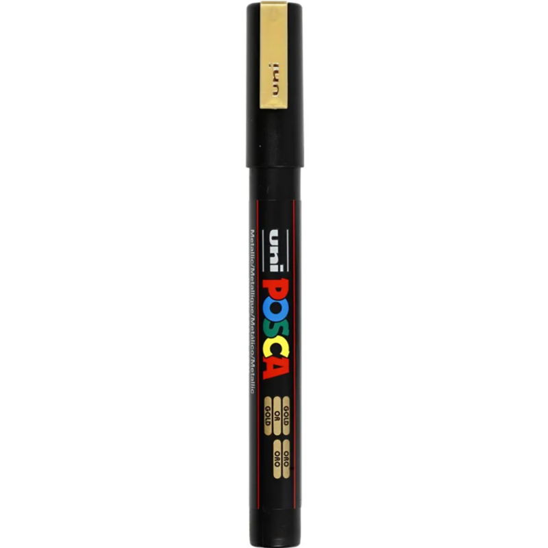 Posca Marker, 0,9-1,3 mm, 1 st. Goud