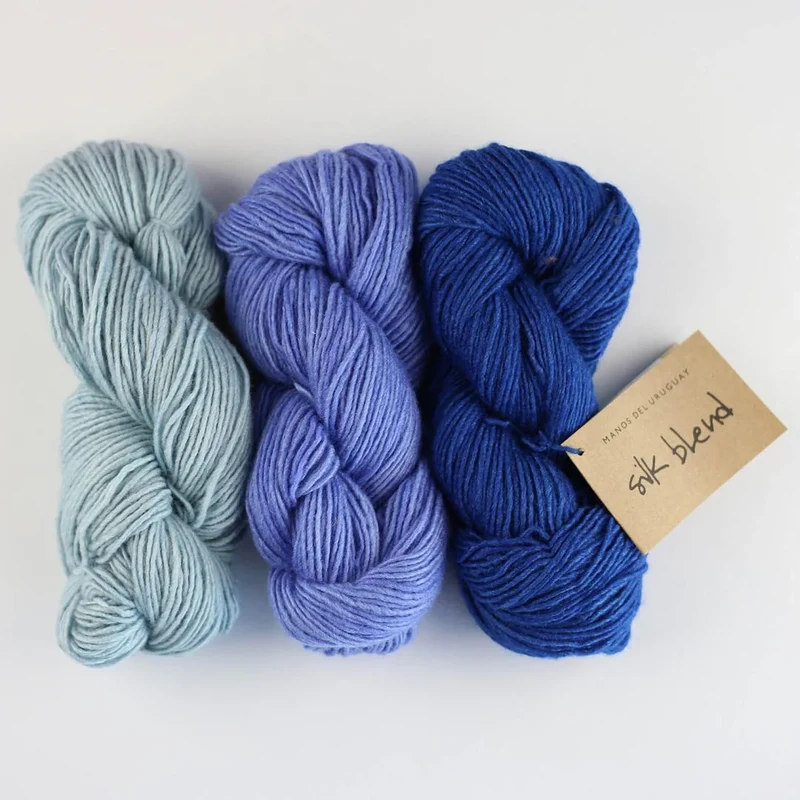 Manos del Uruguay Silk Blend Solid Handdyed