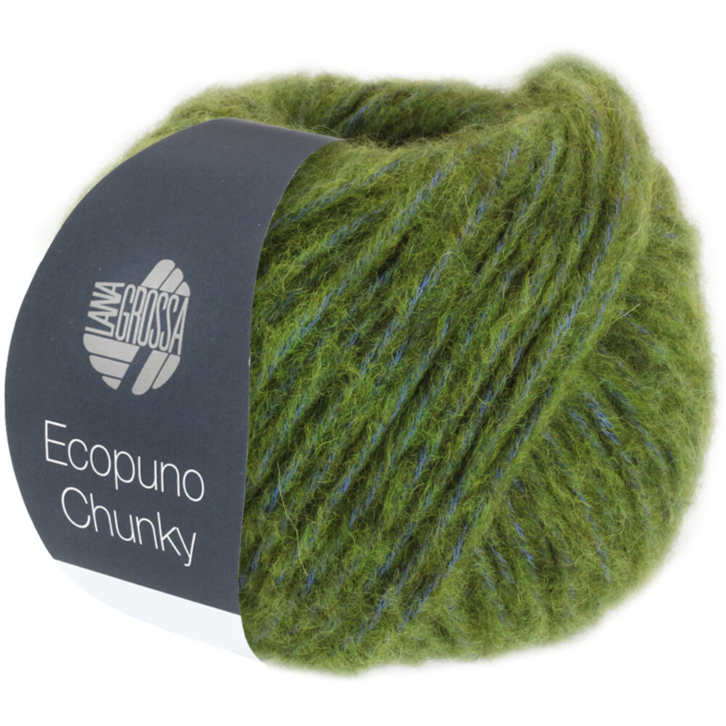 Ecopuno Chunky 121 Donker olijfgroen