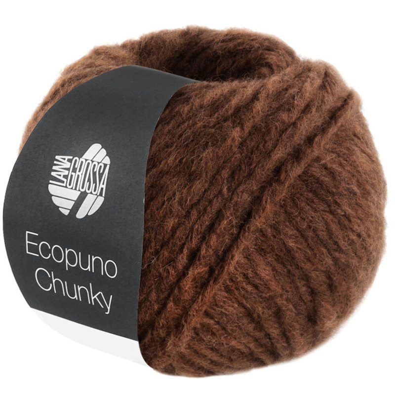 Ecopuno Chunky 140 Chocoladebruin