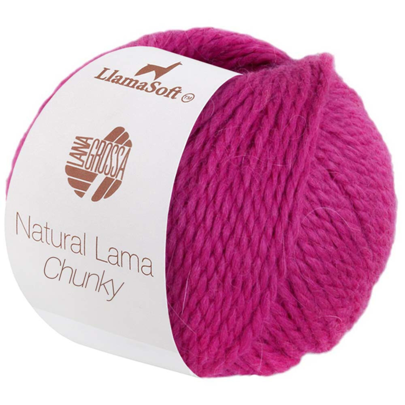 Natural Lama Chunky 03 Roze