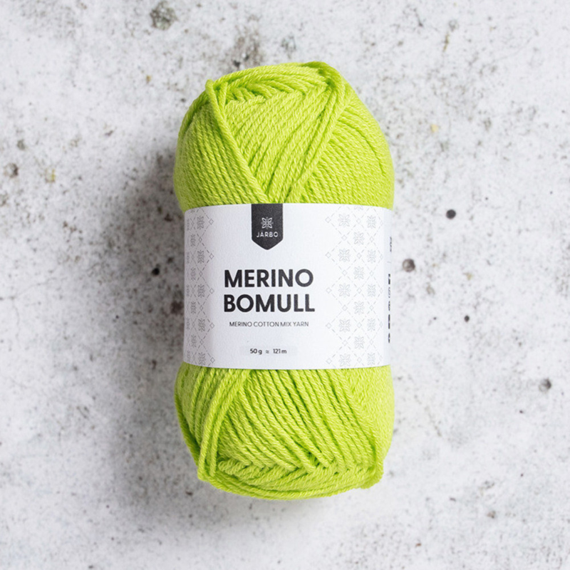 Järbo Merino Bomull 12 Acid lime