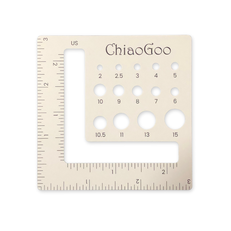 ChiaoGoo Naald- en Stekenproefmeter (7.5 cm)